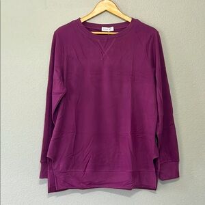 Violet‎ Long Sleeve Top Ultra-Soft